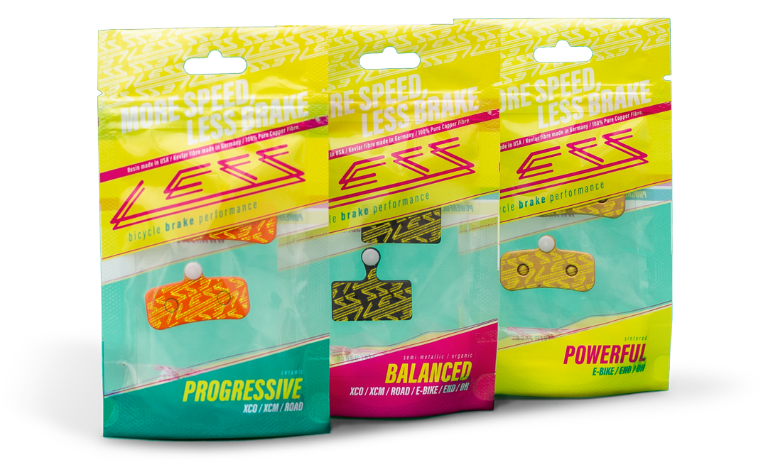 LESS BRAKES Progressive -jarrupalat