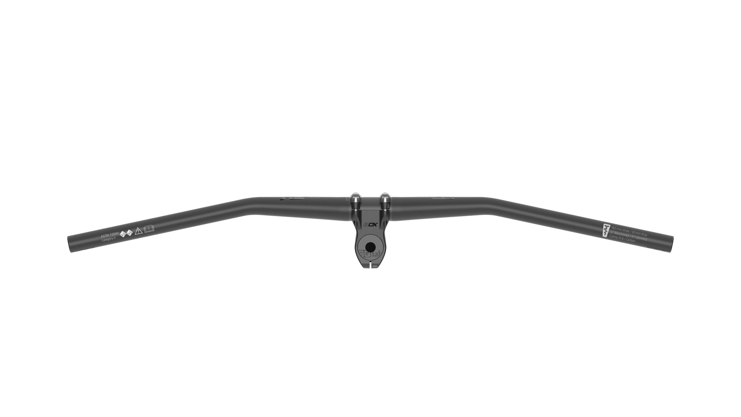 Handlebar 3OX Carbon 12°