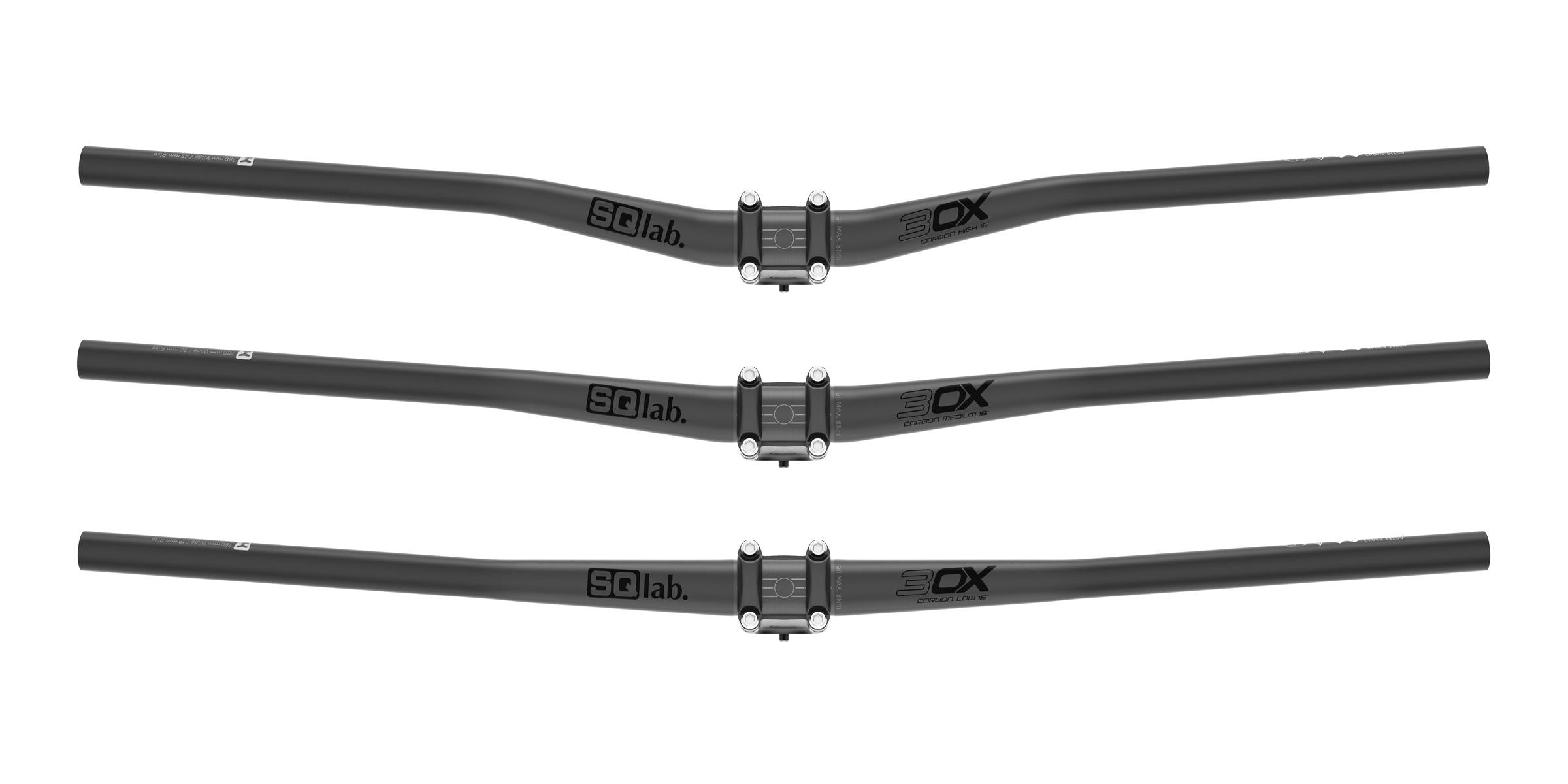 Handlebar 3OX Carbon 16°